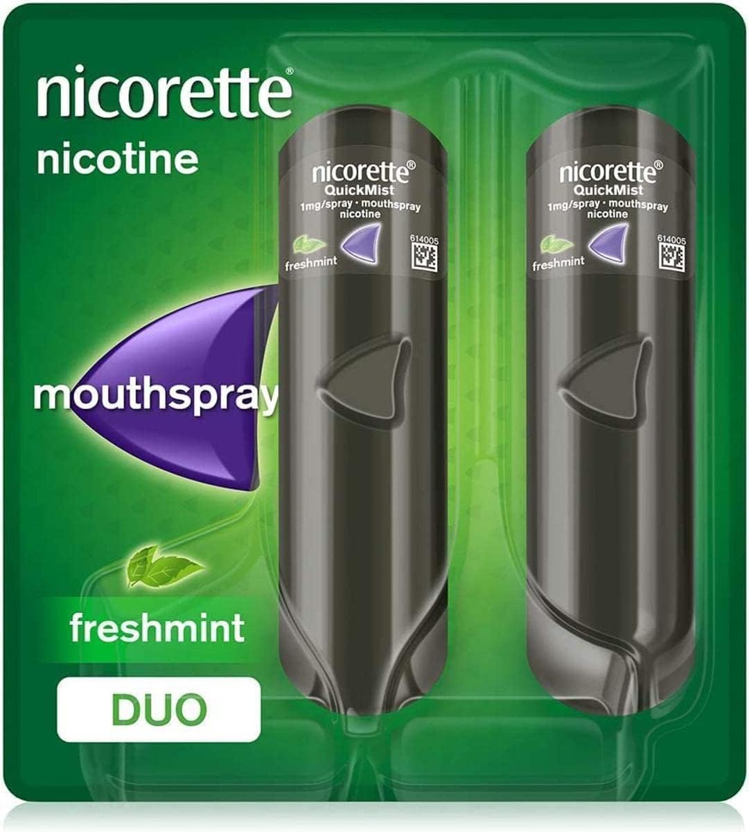 Nicorette Quick Mist, stop smoking fast